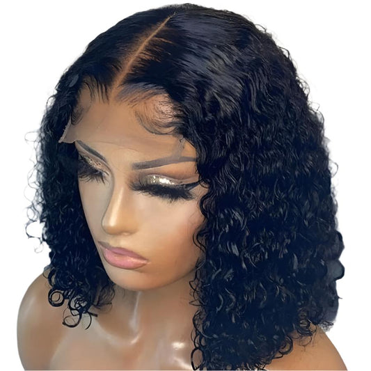 CROWNED PRINCESS COLLECTION- Curly Lace Front Wig (130 Density)