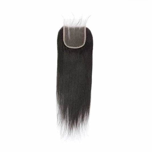 BADDIE ON A BUDGET COLLECTION 4x4" Free-Part Closure- Straight Hair