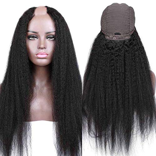 QUEEN COLLECTION- V Part Wig- Kinky Straight Hair