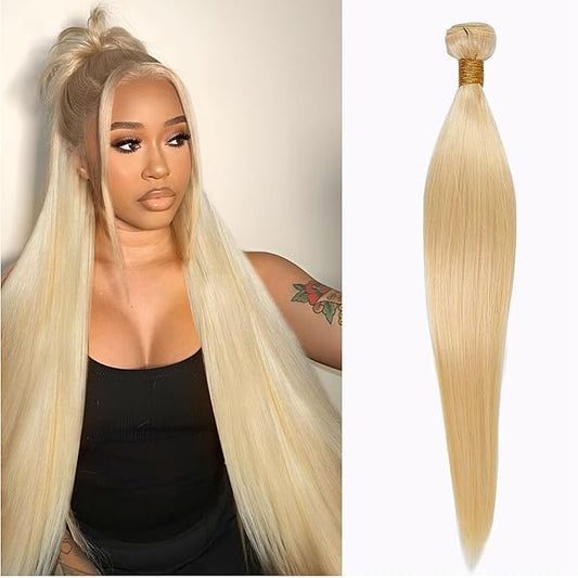 LAVISH COLLECTION- (613) **Platinum Blonde** -Straight Hair