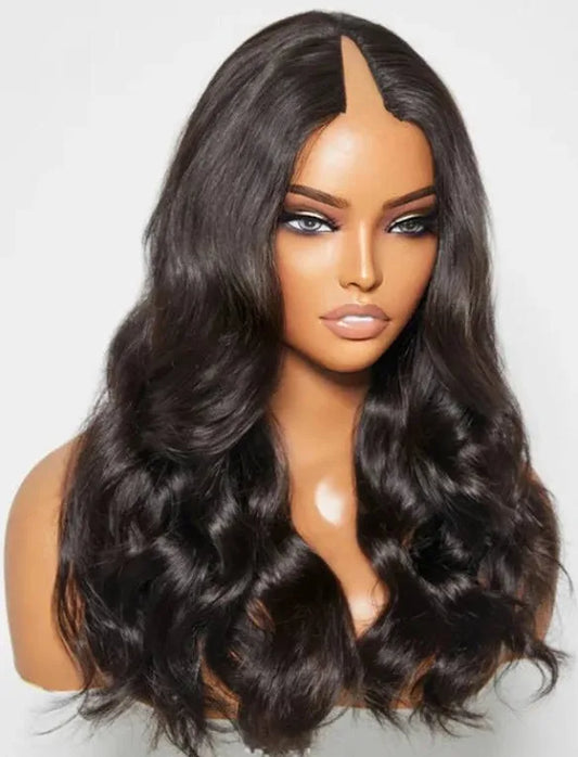 CROWNED PRINCESS COLLECTION- V Part Wig- Bodywave Hair