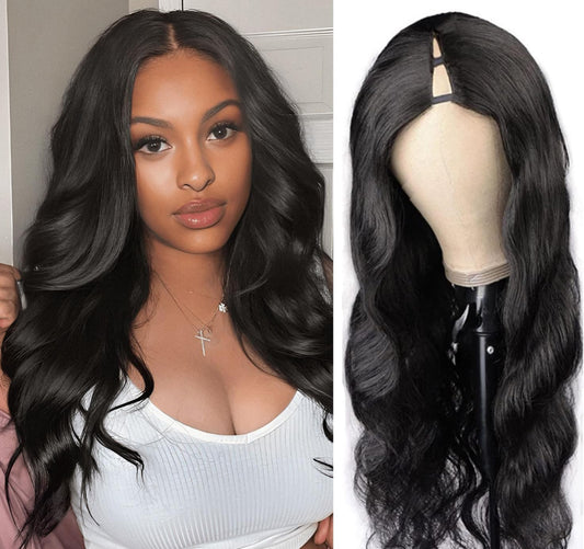 BADDIE ON A COLLECTION- V Part Wig- Bodywave Hair