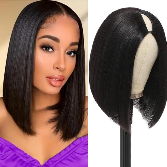 BADDIE ON A COLLECTION- V Part Wig- Straight Hair