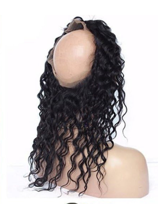 QUEEN COLLECTION- 360 Free-Part Frontal- Curly Hair