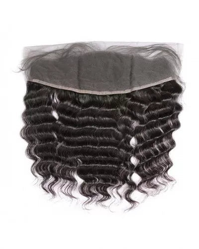 CROWNED PRINCESS COLLECTION- 13x4” Free-Part Frontal- Loose Deep Wave Hair