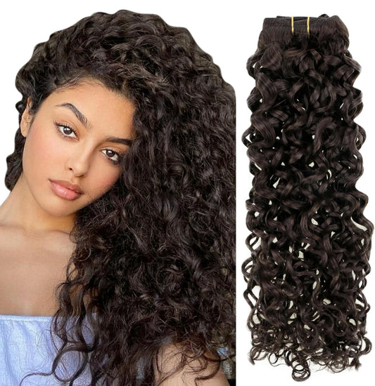 Clip Ins- Curly Hair (2) Dark Brown {5-7 Business Days}