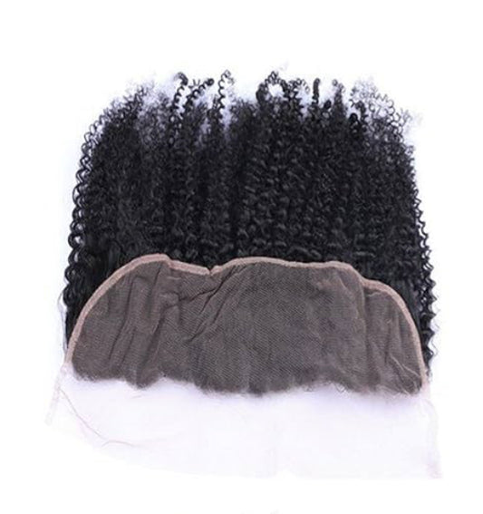 LAVISH COLLECTION- 13x4” Free-Part Frontal- Kinky Curly Hair