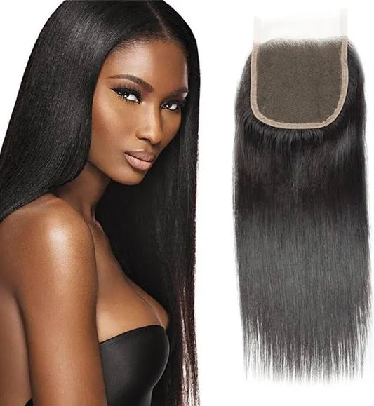 LAVISH COLLECTION- 4x4" Closure- Straight Hair
