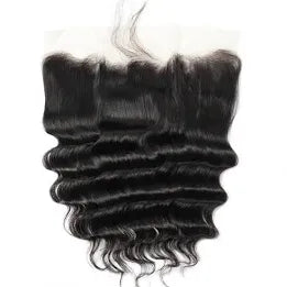 BADDIE ON A BUDGET COLLECTION- 13x4” Free-Part Frontal- LooseDeep Wave Hair