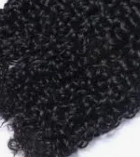BADDIE ON A BUDGET COLLECTION 13x4” Free-Part Frontal (Silk Lace)- Curly Hair
