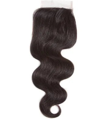BADDIE ON A BUDGET COLLECTION- 4x4” Free-Part Closure- Bodywave Hair