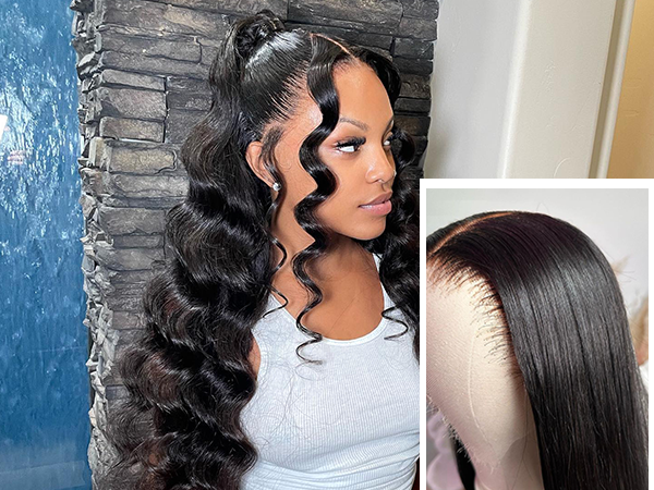 BADDIE ON A BUDGET COLLECTION- LooseDeep Wave Full Lace Wig (150 Density)