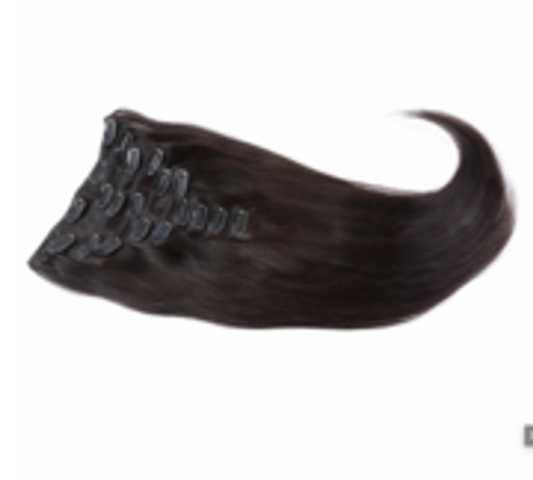 Clip Ins- Straight Hair (1B) Off-Black