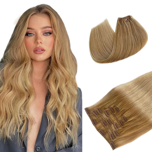 Clip Ins- Straight Hair (27) Honey Blonde {5-7 Business Days}