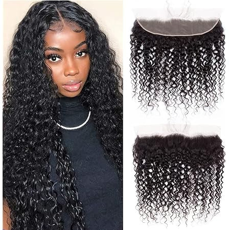 CROWNED PRINCESS COLLECTION- 13x4” Free-Part Frontal- Curly Hair