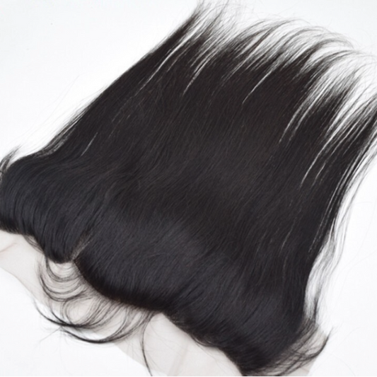 CROWNED PRINCESS COLLECTION- 13x4” Frontal (Transparent Lace)- Straight Hair