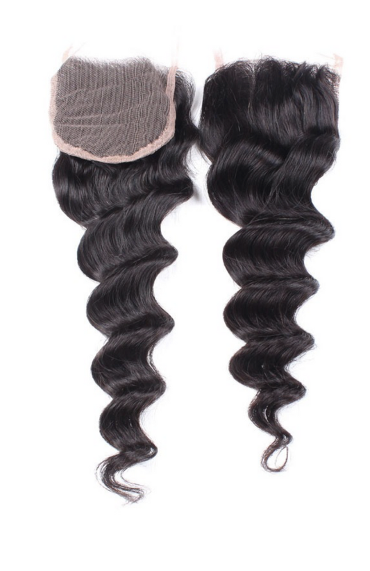LAVISH COLLECTION- 4x4” Free-Part Closure- Bodywave Hair