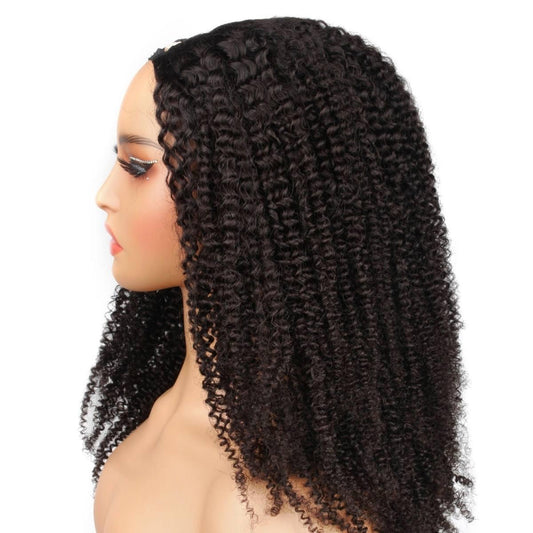 CROWNED PRINCESS COLLECTION- V Part Wig- Kinky Curly Hair