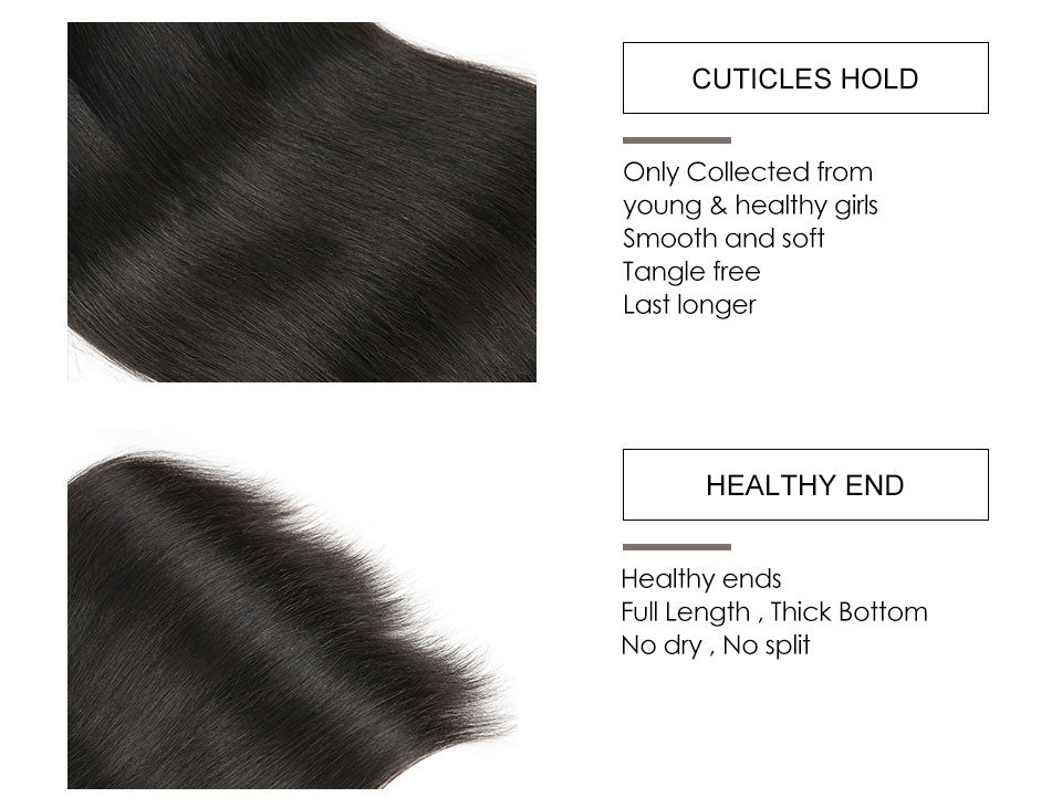 BADDIE ON A BUDGET COLLECTION- Straight Hair
