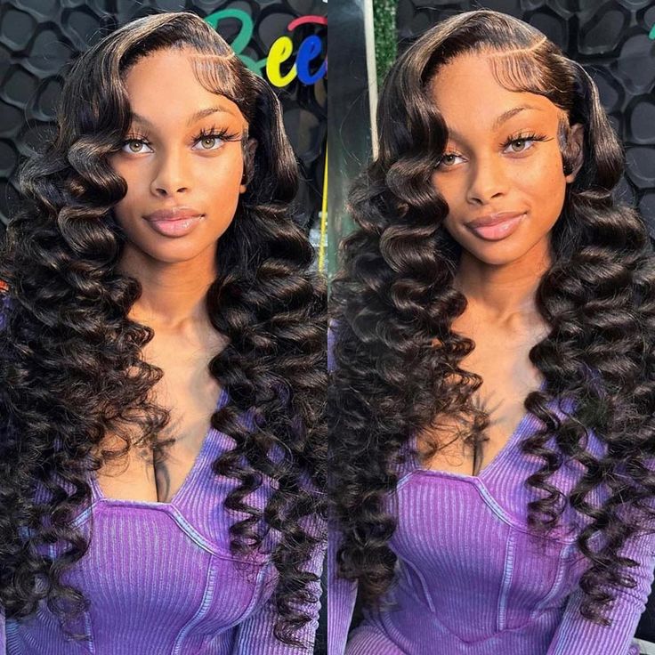 QUEEN COLLECTION- LooseDeep Wave Front Lace Wig (150 Density)