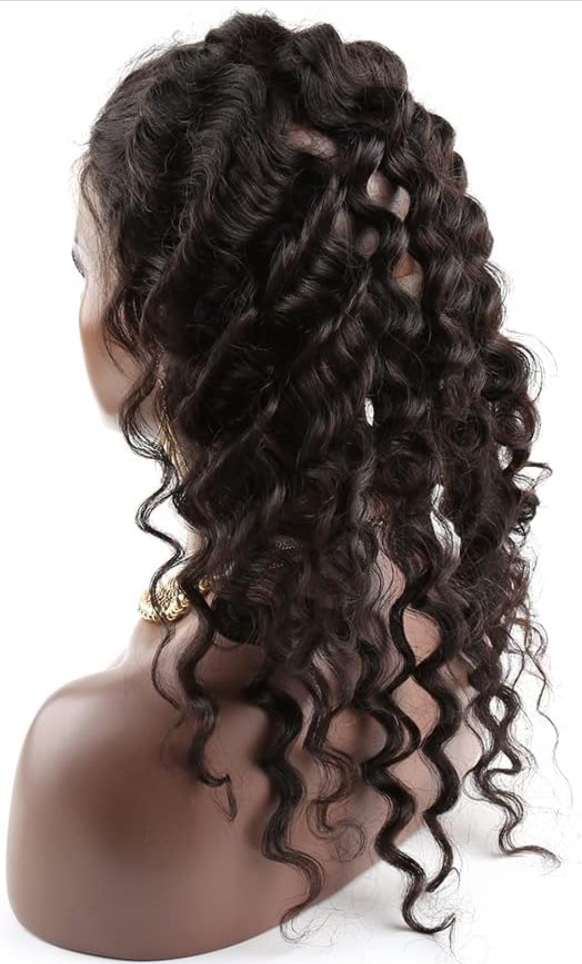 LAVISH COLLECTION- 360 Free-Part Frontal- Curly Hairy